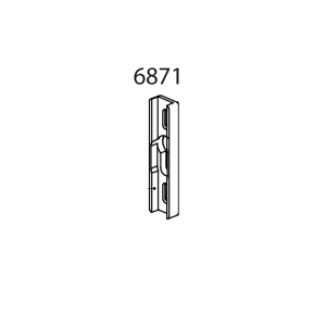 Sluiplaat 6871-1 Sobinco